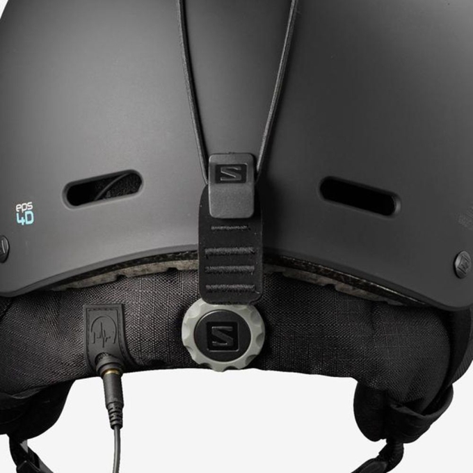Salomon BRIGADE+ AUDIO Helmets メンズ 黒 | JP-1247SVL