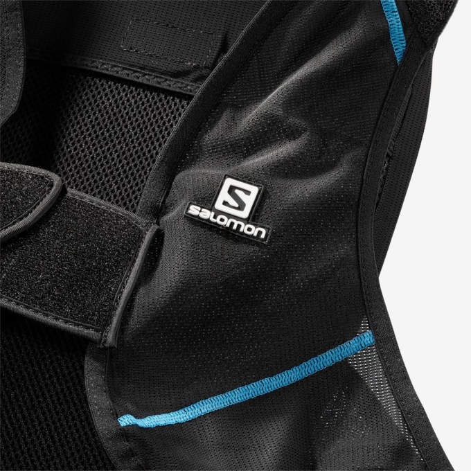 Salomon FLEXCELL BACK PROTECTION バックパック メンズ 黒 青 | JP-1652UET