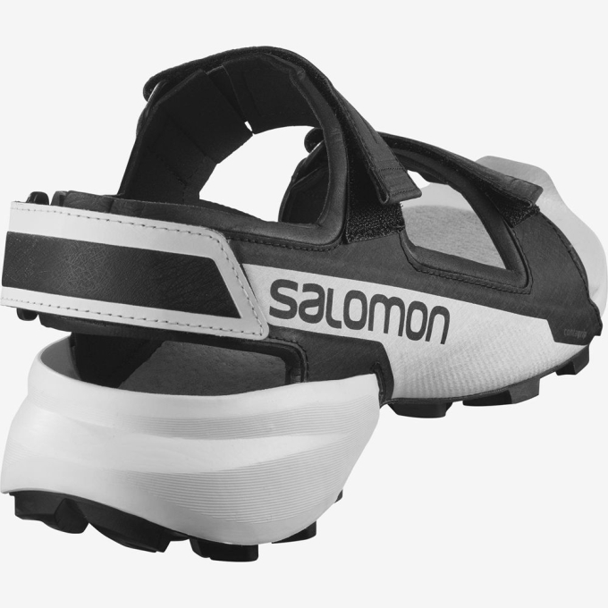 Salomon SPEEDCROSS サンダル メンズ 黒 白 | JP-0234ZYM