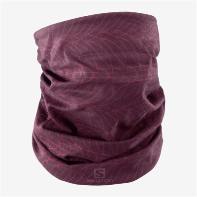 Salomon NECK&HEAD LIGHT GAITER Headwear メンズ 紫 | JP-3982ZVE