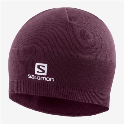 Salomon RS WARM ハット メンズ 紫 | JP-4719MZY