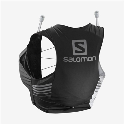 Salomon SENSE 5 SET WOMEN LTD EDITION バックパック レディース 黒 白 | JP-0594VGL