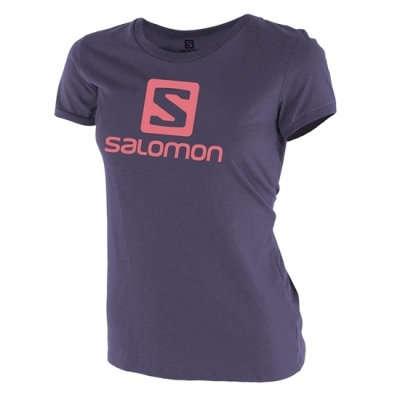 Salomon WARRIOR SS G Tシャツ キッズ ネイビー | JP-3719ZKT